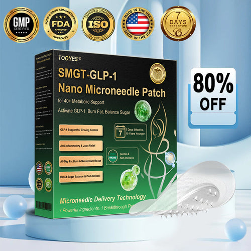 TOOYES® SMGT-GLP-1 𝖲𝗅𝗂𝗆𝗆𝗂𝗇𝗀 & 𝖧𝖾𝖺𝗅𝗍𝗁 𝖭𝖠𝖭𝖮 𝖬𝖨𝖢𝖱𝖮𝖭𝖤𝖤𝖣𝖫𝖤 𝖯𝖠𝖳𝖢𝖧 🇺🇸👩‍⚕️ (𝖹𝖾𝗋𝗈 𝖯𝖺𝗂𝗇, 𝟤𝟦/𝟩 𝖱𝖾𝗅𝖾𝖺𝗌𝖾 | 𝖫𝗈𝗌𝖾 𝟤𝟢𝗅𝖻𝗌 𝖥𝖠𝖲𝖳 |✨𝖳𝗂𝗀𝗁𝗍𝖾𝗇𝗌 𝖫𝗈𝗈𝗌𝖾 𝖲𝗄𝗂𝗇 ) 👩‍⚕️