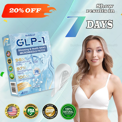 When used together with BuildLeaf® GLP-1 Patch, the effect is boosted by up to 2 times! Purchase now and enjoy a limited-time 70% special discount, helping you achieve your weight loss and health goals faster!