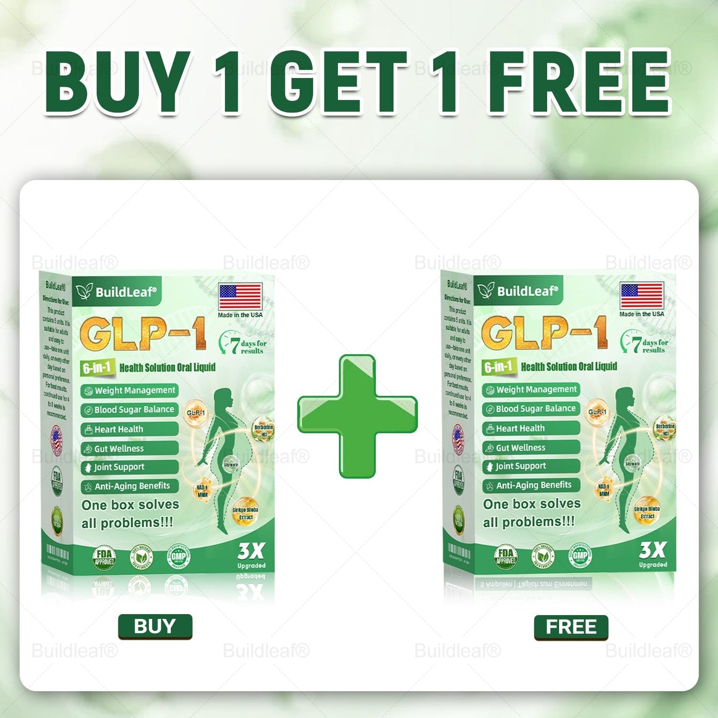 Only 10 Boxes left! We're offering you an additional 30% discount! Get yourself in shape and healthy. Miss out now, and you won't have another chance until next year. BuildLeaf®
