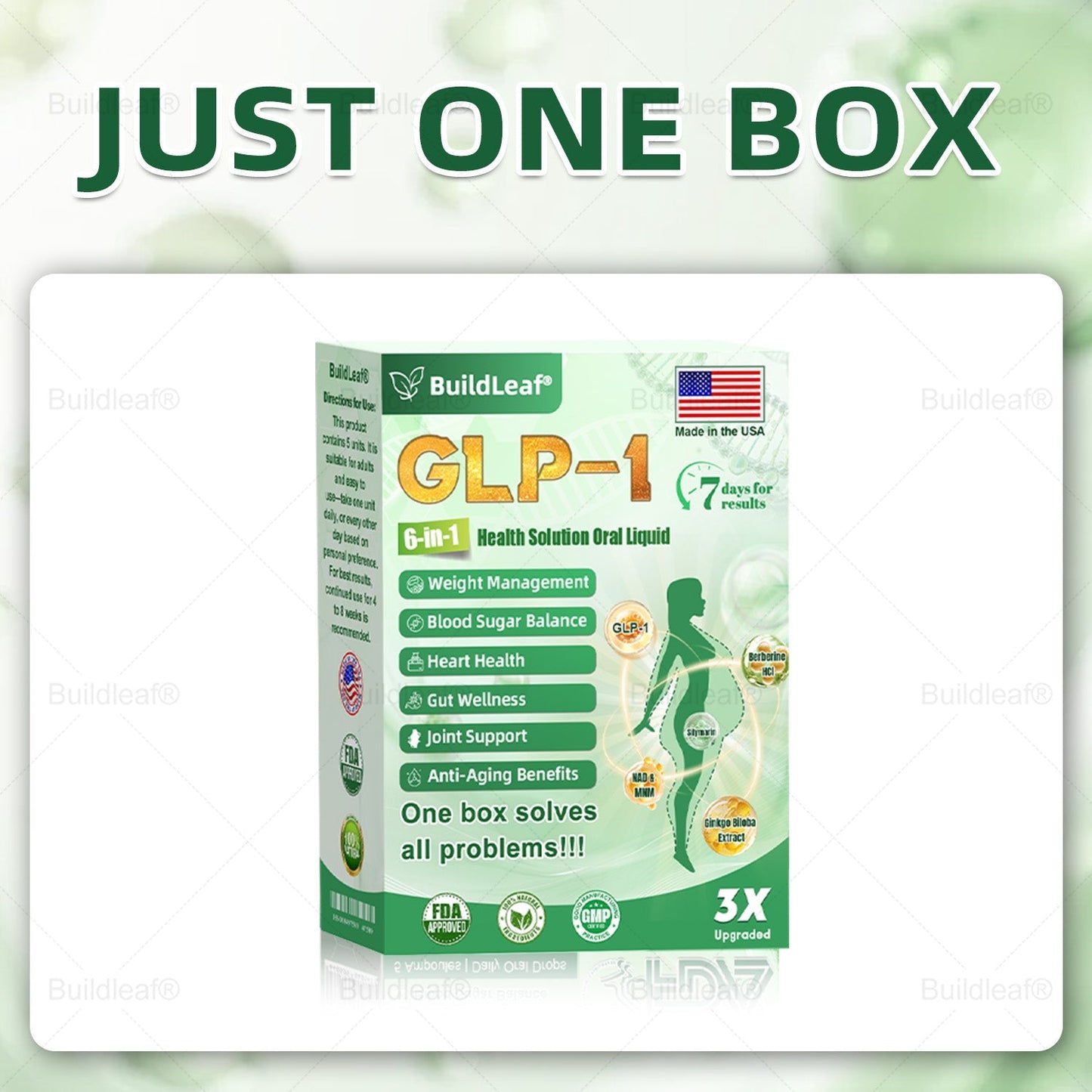 Only 10 Boxes left! We're offering you an additional 30% discount! Get yourself in shape and healthy. Miss out now, and you won't have another chance until next year. BuildLeaf®