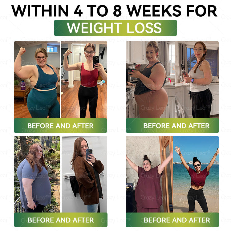 When used together with CrazyLeaf® Oral Solution, the effect is boosted by up to 2 times! Purchase now and enjoy a limited-time 70% special discount, helping you achieve your weight loss and health goals faster!